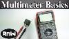 How To Use A Multimeter For Beginners How To Measure Voltage Resistance Continuity And Amps