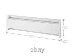 Hydronic Electric Baseboard Heater SoftHEAT 35 in. 500/375-Watt 240/208-Volt