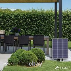 INDER Solar Panel Plug and Play 100W 120V AC with micro inverter Kit Solar