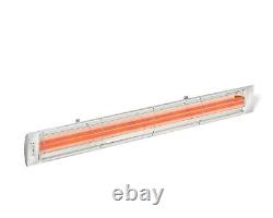 INFRATECH 6000 Watts 61-1/4 SS Dual Element Electric Infrared Patio Heaters