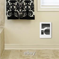 In-Wall Electric Wall Heater White Energyplus 1600-Watt 120/240-Volt Warm Room