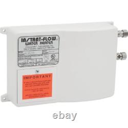 Instant Flow Tankless Water Heater 120 Volts 2400 Watts