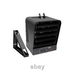 KING Garage Heater 15H x 13W 240-Volt 7500-Watt Electric Portable Heater Gray
