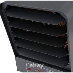 KING Garage Heater 240-Volt 7500-Watt, Electric Portable 25591 Btu/h In Gray
