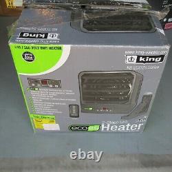 KING KB2407-1-B2-ECO KB ECO2S 240-Volt 7,500-Watt Garage Heater AS IS