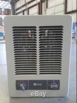 King Electric KBP2406 1-Phase 5700 Watt 240 Volt Unit Heater Almond Refurbished