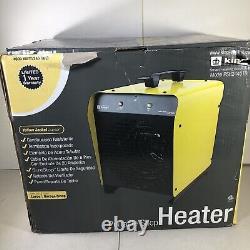 King Electric PSH2440TB 240-Volt 4000-Watt Portable Garage Heater WithThermostat