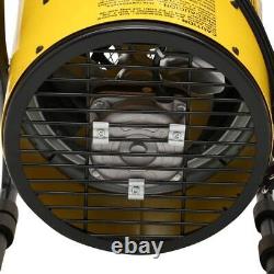King Space Heater 15.5X13 1500-Watt 120-Volt Electric Portable Shop In Yellow