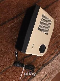 Krups Space Room Heater Fan Model 653 1500-Watt Rare Vintage 120 Volt