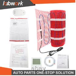Labwork Mat Kit 120v 100 sqft Electric Radiant Floor Heating System For tile