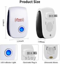Lot Ultrasonic Pest Reject Home Control Electronic Repellent Rat Mice Repeller