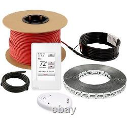 LuxHeat Cable Kit 240v (40-300sqft) Electric Radiant Floor Heating System Tile +