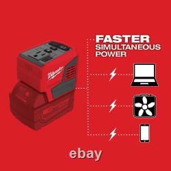 M18 18-Volt Lithium-Ion 175-Watt Powered Compact Inverter for M18 Batteries Too