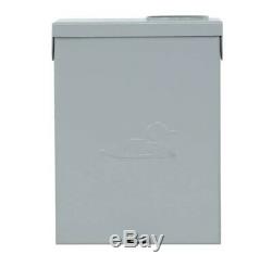 Midwest 50 Amp 240-Volt 240-Watt Non-Fuse Metallic Spa Panel Disconnect with GFI
