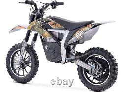 MotoTec 36V 500W Demon Electric Dirt Bike Lithium Motorcycle Kids Ride Orange