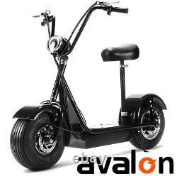 Mototec Fat Tire Scooter Electric Moped Adult 800W 22mph Citycoco e Scooter