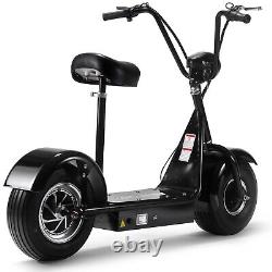 Mototec Fat Tire Scooter Electric Moped Adult 800W 22mph Citycoco e Scooter