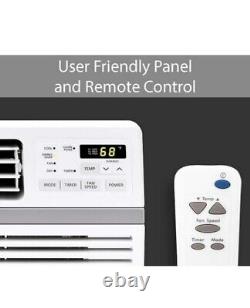NEW! LG 8,000 BTU 115-Volt Window Air Conditioner LW8016ER with Remote in White