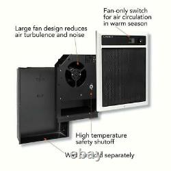 NLW Series 4,500-Watt 240 208-Volt In-Wall Fan-Forced Electric Heater Assembly