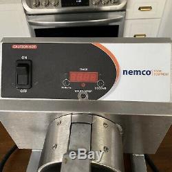 Nemco 7020A Belgian Waffle Maker Removable Grids 120 Volts 980 Watts 7 Waffles