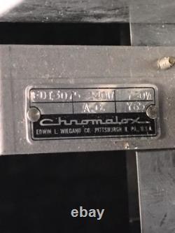 New Chromalox FDT-3075 240 Volt AC 750 Watt Electric Heating Unit FDT3075