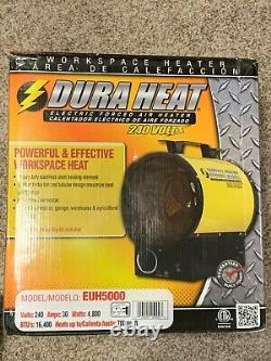 New DuraHeat EUH5000 4800 Watt 240-Volt Electric Forced Air Heater