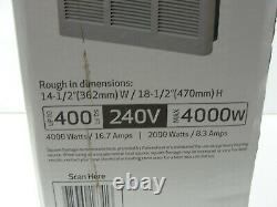 New Fahrenheat 240-Volt 4,000-Watt 10236 BTU/Hour Electric Wall Heater