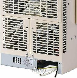 NewAir G73 Hardwired Electric Garage Heater 5000 Watt 17060 BTUs 240 Volt Ivory