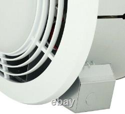 NuTone Bathroom Exhaust Fan 120-Volt 25-Bulbs Light Heater Ceiling Steel White
