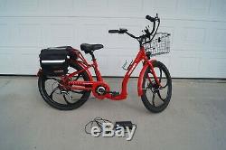 Pedego Boomerang Plus Pedal Assist 48 Volt 500 Watt 7 Sp Shimano Electric Bike