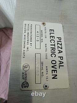 Pizza Pal Commercial 412 -5 Electric Oven Wisco Industries 120 VOLT 1450 Watt