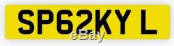 Private number plate Sparky Electrician Electric Builder Volts Watts SP62 KYL