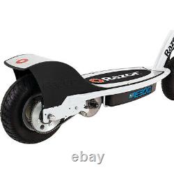 Razor 24 Volt Electric 250W Motorized Scooter White/Blue with Extended Warranty