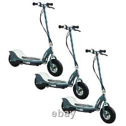 Razor E300 Electric 24 Volt Motorized Rechargeable Kids Scooter, Gray (3-Pack)