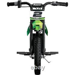 Razor SX125 12V(100W) McGrath Dirt Electric Bike Green