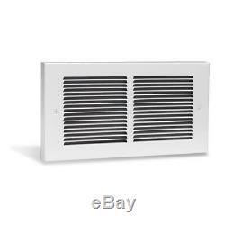 Register 2,000-Watt 240-Volt In-Wall Fan-Forced Heater in White
