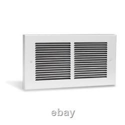 Register multi-watt 120-volt in-wall fan-forced heater in white