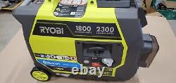 Ryobi 2,300-Watt Digital Generator, CO Shutdown, Bluetooth, has Electric Start