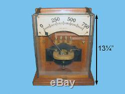 Scientific instrument watt volt meter electrical James Biddle Hartmann Braun