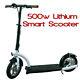 Smart Urban 500watt 36volt Lithium Electric Scooter. Brushless Hub Motor, WHITE
