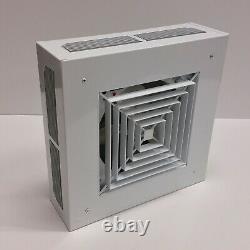 Stelpro Square DRAGON DRI0221 2000W 240V Ceiling Fan Heater 16x16x5