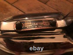 Stunning Vintage Grafton Electric Iron -With Original Box 230/50 Volts 450 Watts