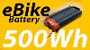 The 49 Dollar 500wh Ebike Battery