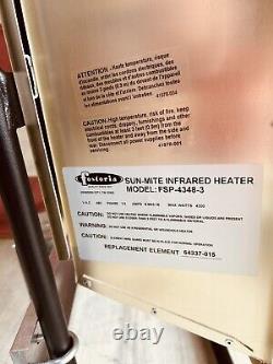 Tpi Fostoria Portable Infrared Heater Fsp-4348-3 480 Volt 4300 Watt 04884602