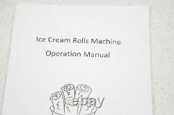 VEVOR CBJF-1DC280 110 Volt 280 Watt Corded Electric Fried Ice Cream Machine