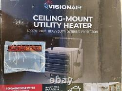 VISIONAIR 5000 Watt/4000 Watt/3000 Watt 240-Volt Ceiling Mount Heater