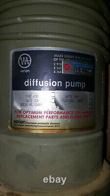 Varian VHS-6 Diffusion Pump 0183, 1450 Watts, 120 Volts