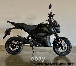 Venom Electric Vader 2000 Watts Grom E-bike Motorcycle 72 Volts Street Legal USA