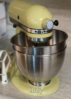 Vintage KitchenAid K45 Stand Mixer In Avocado Green. 115 Volts & 250 Watts