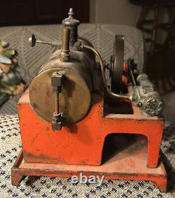 Vintage Weeden No 648 Toy Electric Steam Engine 400 Watt 115 Volt Made In USA